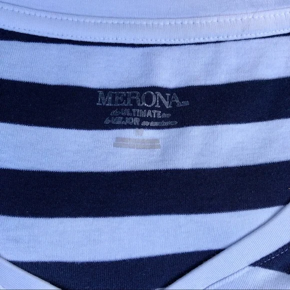Merona + Shein Emo Stripe T-Shirt Trio, Size M - Picture 8 of 11